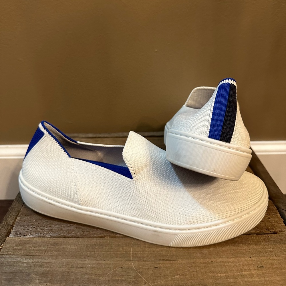 Rothy's The Original Bright White Slip-On Shoes
